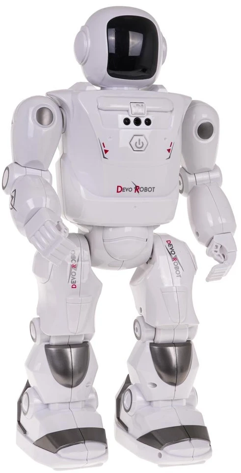RAMIZ Radijo bangomis valdomas baltas robotas Mega R/C
