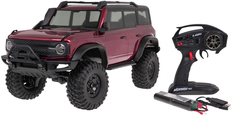 RAMIZ Radijo bangomis valdomas Wilderness automobilis 1:10