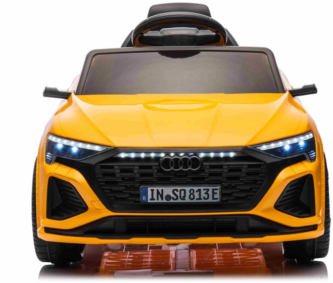Ramiz Sp. z o.o. Ramiz Sp. su o.o. Elektromobilis Audi SQ8 geltonas 12V 2x35W