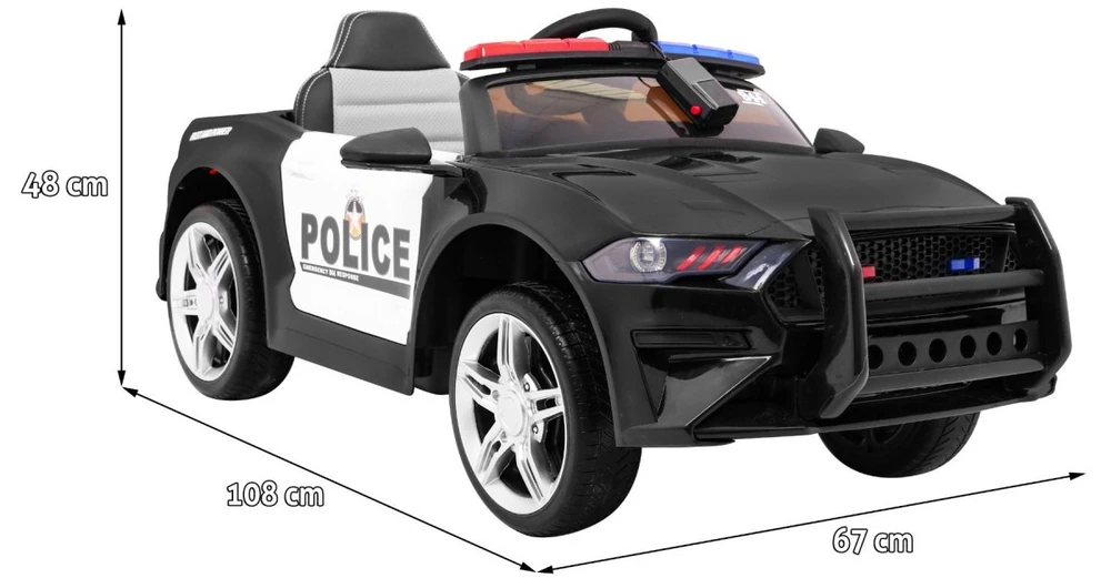 RAMIZ Elektrinė mašina vaikams GT Sport Police