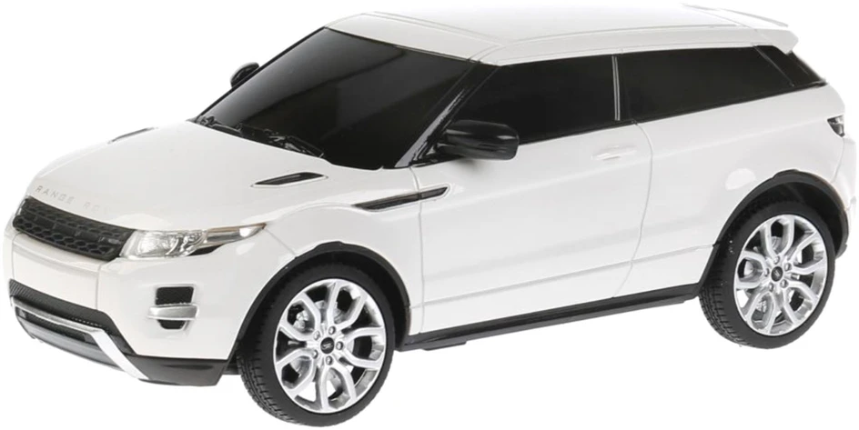 Range Rover Evoque R/C mastelis 1:24 Rastar 46900 valdomas baltas automobilis