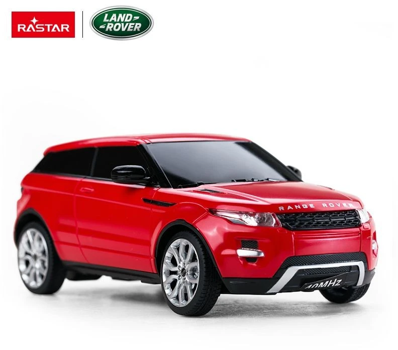 Range Rover Evoque R/C mastelis 1:24 Rastar 46900 nuotoliniu būdu valdomas raudonas automobilis