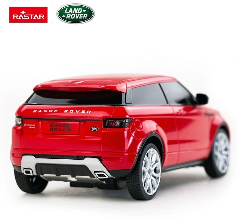 Range Rover Evoque R/C mastelis 1:24 Rastar 46900 nuotoliniu būdu valdomas raudonas automobilis