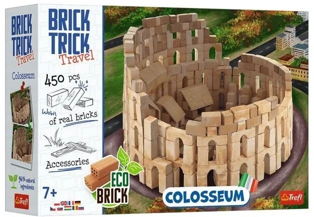Rankdarbių rinkinys Brick Trick Travel Koliziejus Trefl