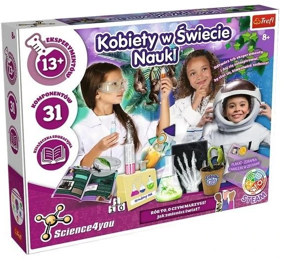 Rankdarbių rinkinys moterys mokslo pasaulyje Science 4 You TREFL