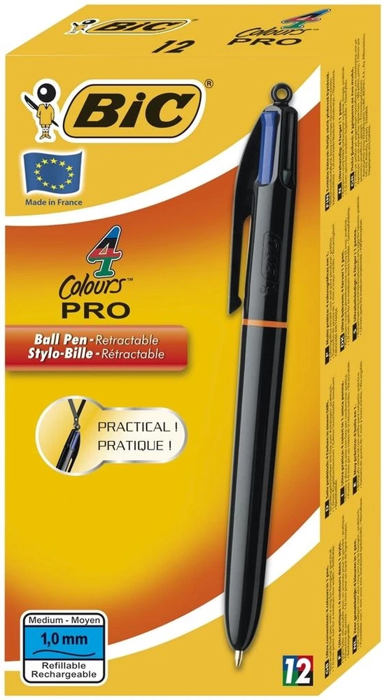 Długopis automatinis 4 Colours Pro pudełko 1 vnt. BIC 902129