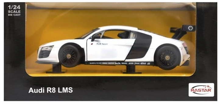 Rastar AUDI R8 LMS 56100 1:24 baltas
