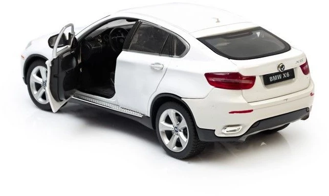 Rastar BMW X6 41500 1:24 baltas
