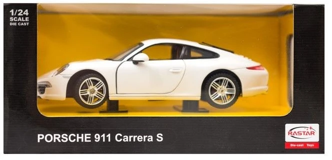 Rastar PORSCHE 911 CARRERA S 56200 1:24 balta