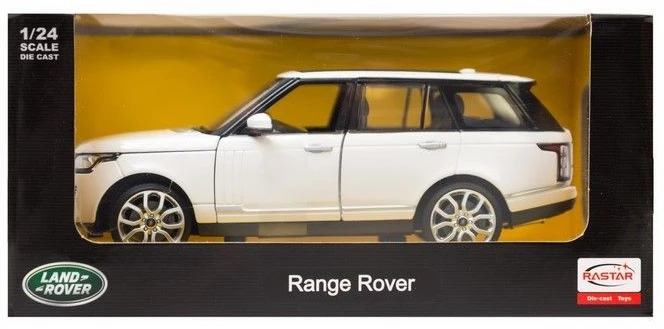 Rastar RANGE ROVER 56300 1:24 baltas