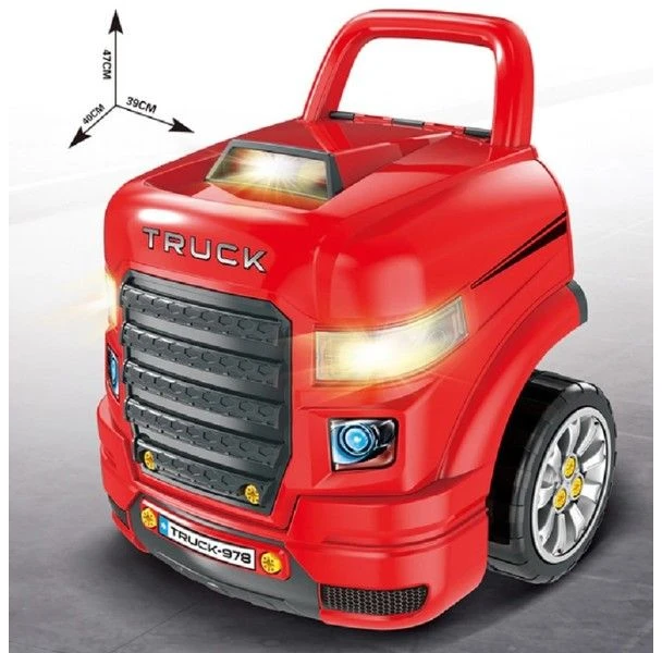 Chrld Jaunojo mechaniko komplektas su automobiliu, 61 el.