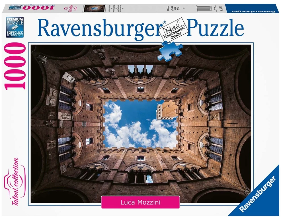 Ravensburger Dėlionė 1000 vnt. - Palazzo Pubblico: Italija