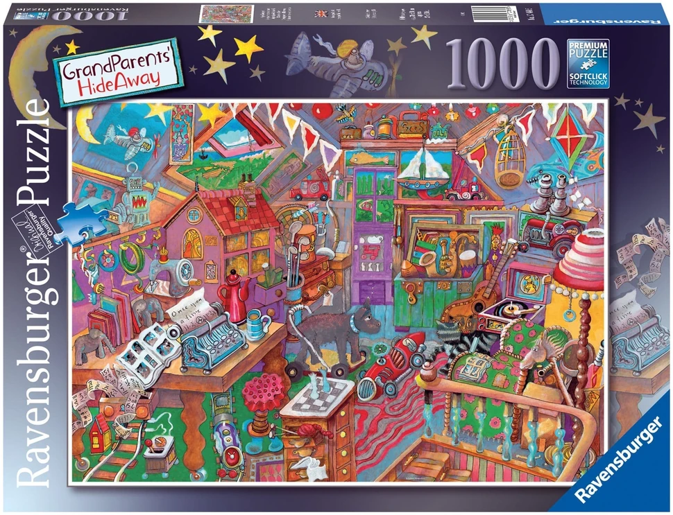 Dėlionė The Attic 1000 detalių Ravensburger