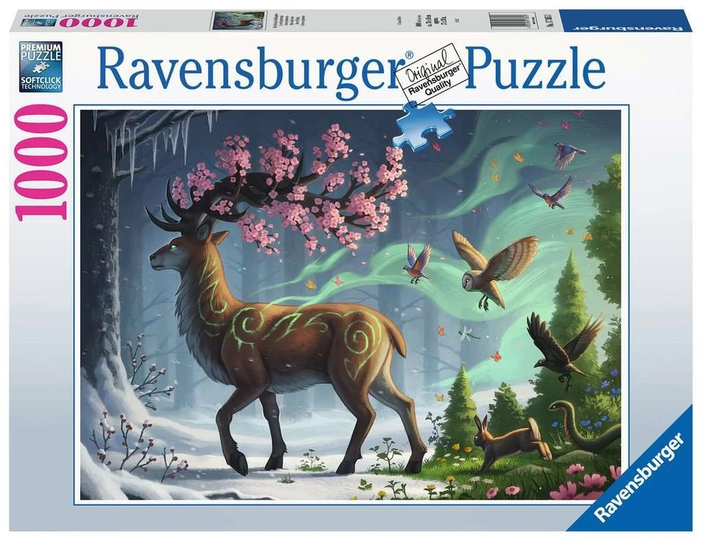 Ravensburger Dėlionė 1000 vnt. - Pavasarinis elnias