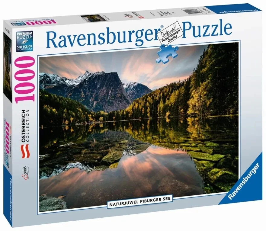 Ravensburger Dėlionė 1000 vnt. - Piburgerio ežeras
