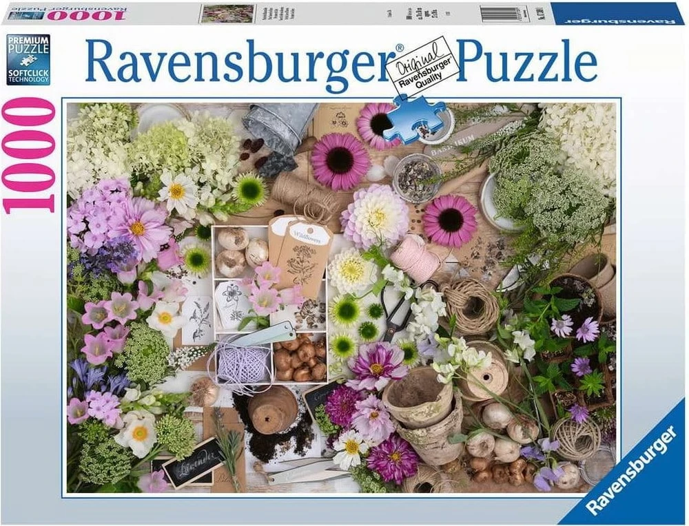 Ravensburger Dėlionė 1000 vnt. - Gražios gėlės