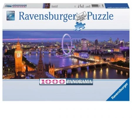 Ravensburger "Panorama" Dėlionė 1000 vnt. - Naktinis Londonas