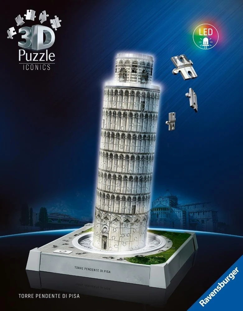 Ravensburger Puzzle Pizos bokšto 3D dėlionė