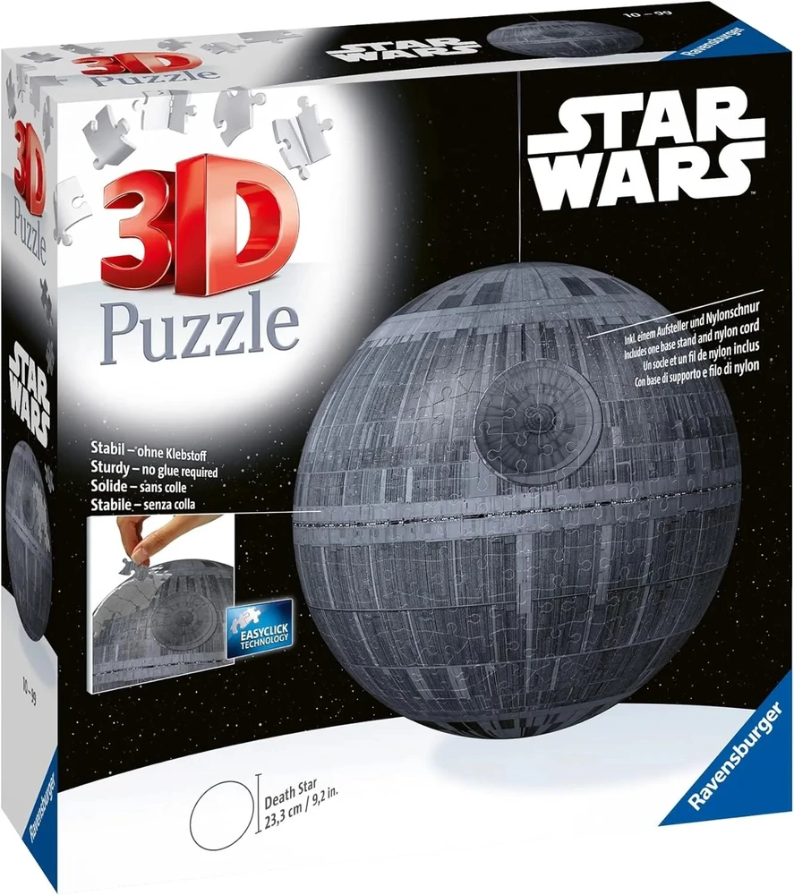 Ravensburger 3D dėlionė Mirties žvaigždė 540 detalių 11555
