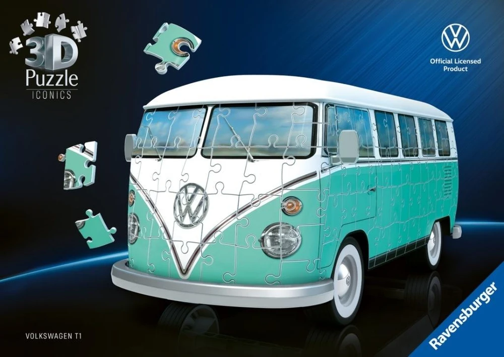 Ravensburger 3D dėlionė Iconics Volkswagen T1