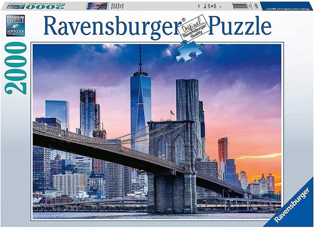 Ravensburger Dėlionė 2000 vnt. - Niujorko panorama
