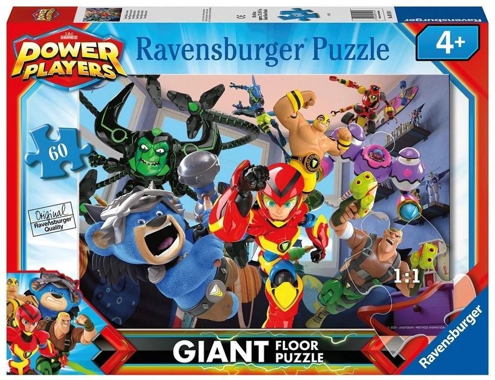 Ravensburger Dėlionė 60 vnt. - Power Players