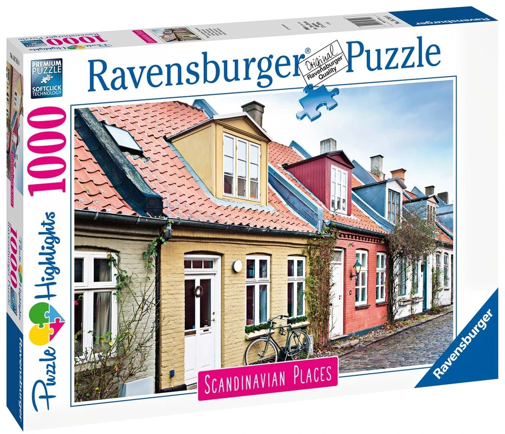 Ravensburger Dėlionė 1000 vnt. - Skandinavijos miestas
