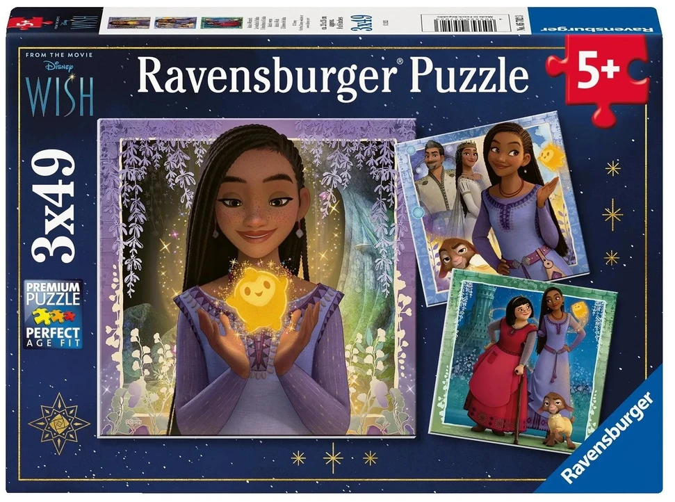 Ravensburger Dėlionė 3x49 vnt. - Disney "Noras"