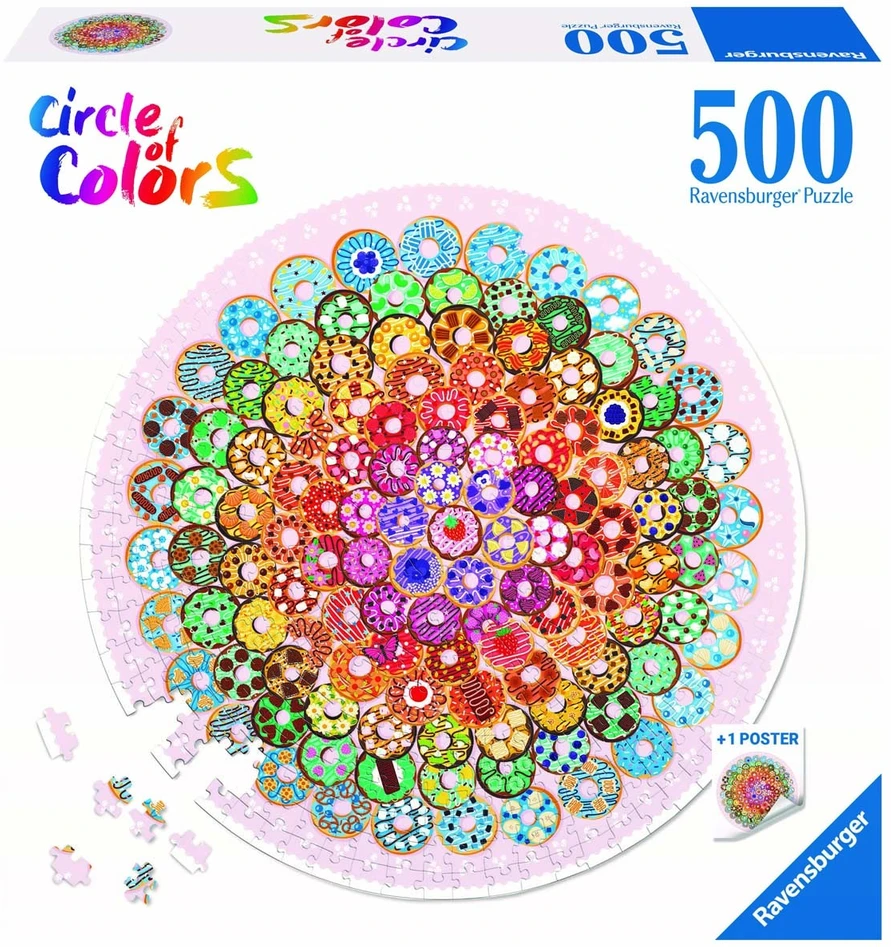Ravensburger Dėlionė 500 vnt. - Spurgos