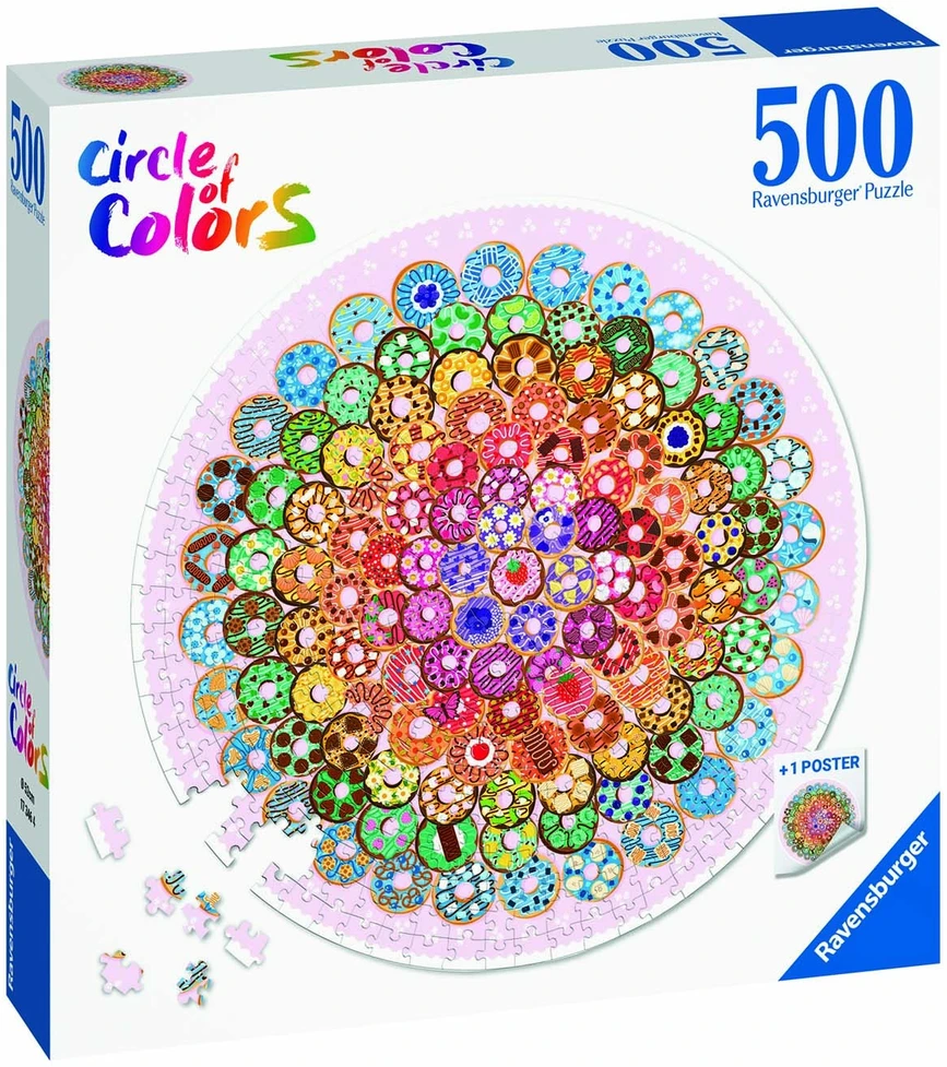 Ravensburger Dėlionė 500 vnt. - Spurgos