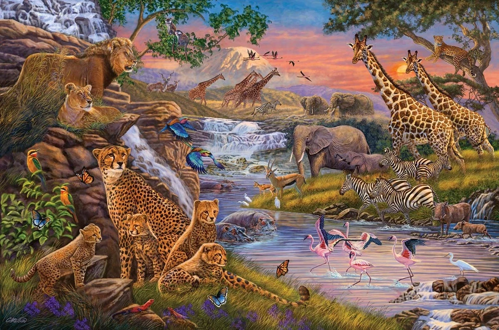 Ravensburger dėlionė Gyvūnų karalystė 3000 d. 16465