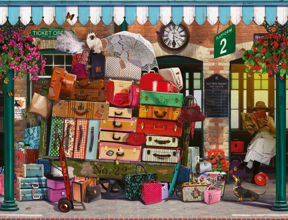 Ravensburger Dėlionė 2000 vnt. - Keliavimas
