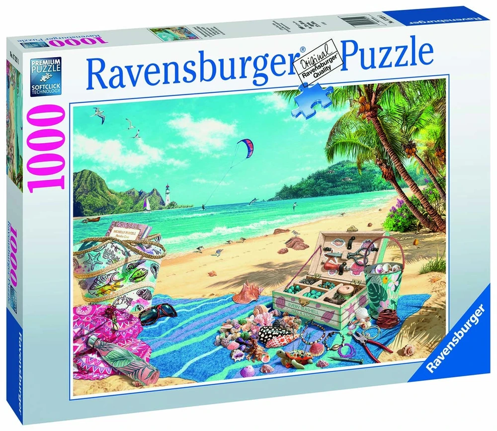 Ravensburger Dėlionė 1000 vnt. - Paplūdimys