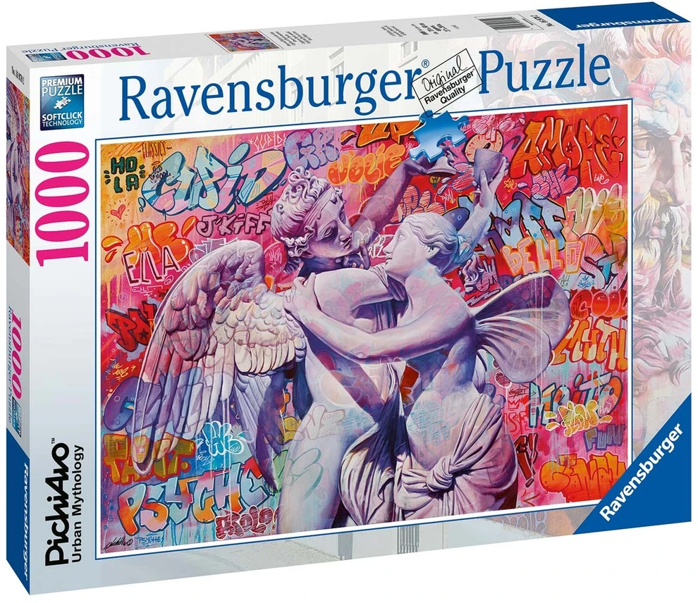 Ravensburger Dėlionė 1000 vnt. - Erotas ir Psichė