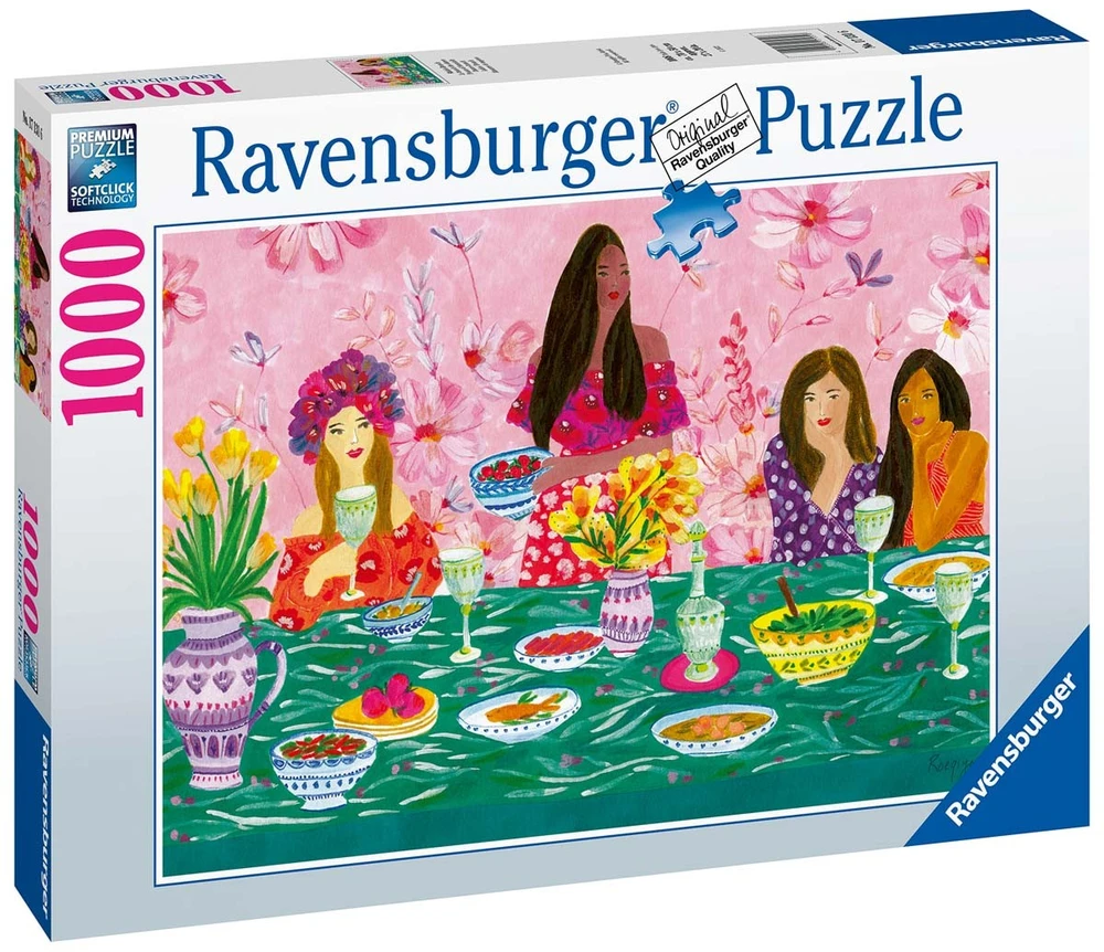 Ravensburger Dėlionė 1000 vnt. - Merginų pusryčiai