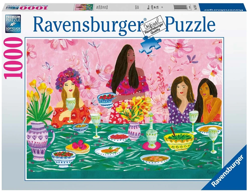 Ravensburger Dėlionė 1000 vnt. - Merginų pusryčiai