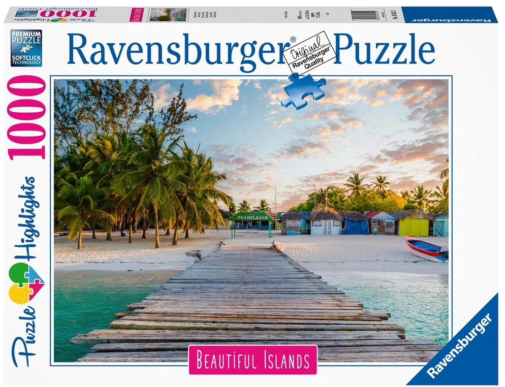 Ravensburger Dėlionė 1000 vnt. - Maldyvai