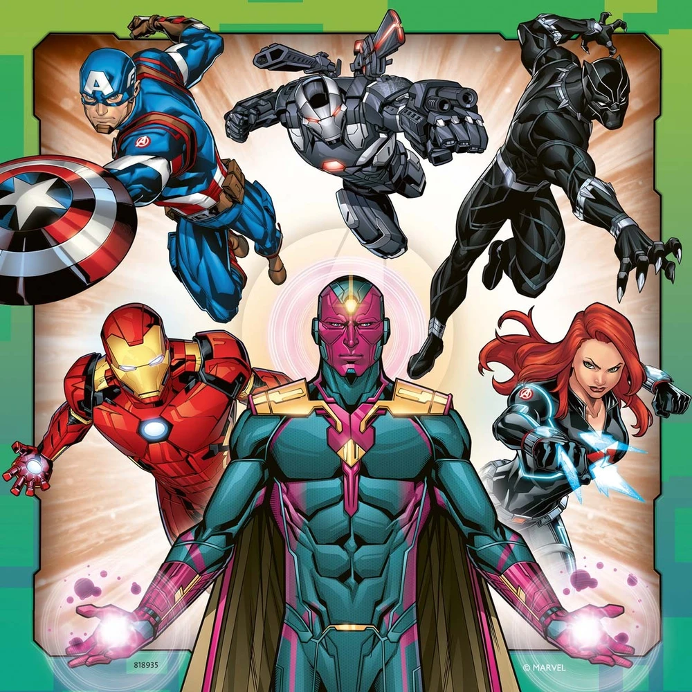 Ravensburger Dėlionė 3x49 vnt. - Marvel Avengers