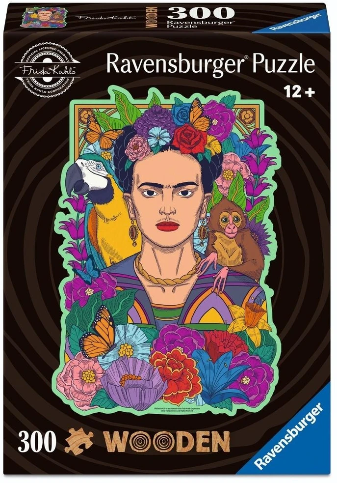 Ravensburger Dėlionė medinė 300 detalių Frida Kahlo