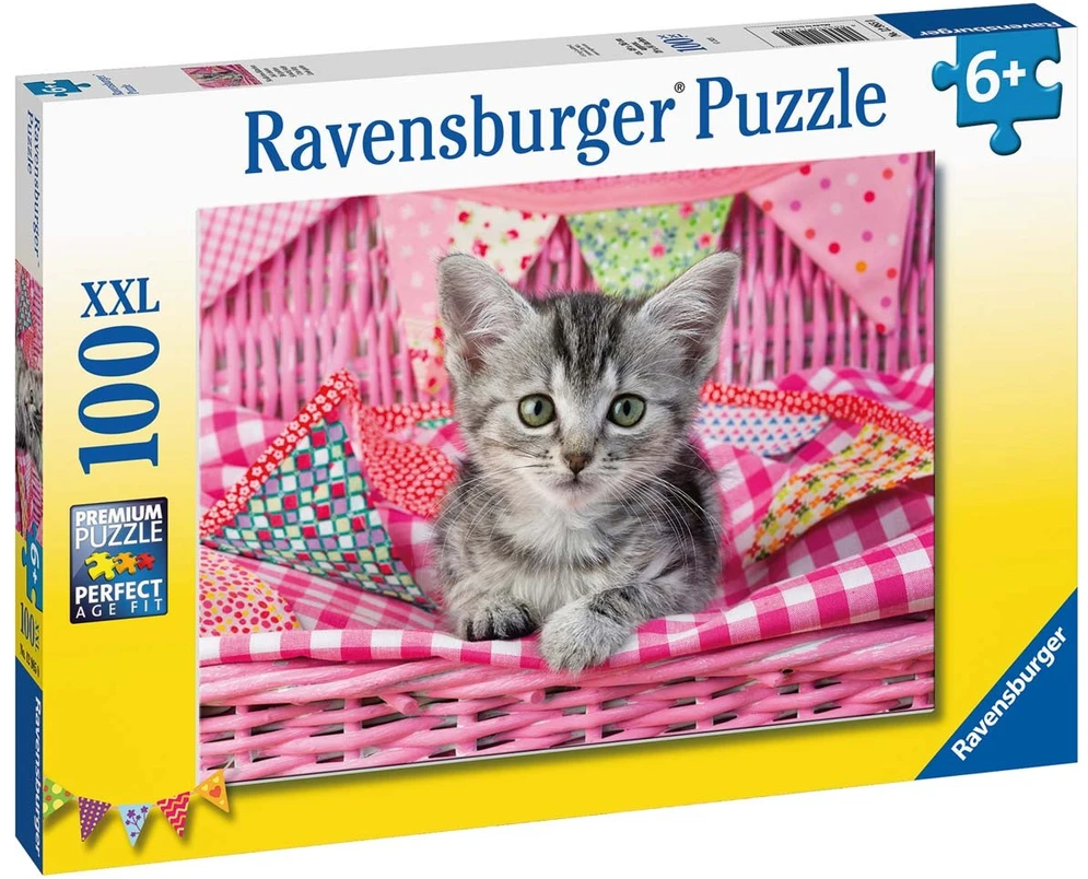 Ravensburger Dėlionė 100 vnt. - Katė