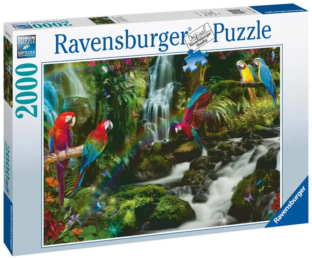 Ravensburger Dėlionė 2000 vnt. - Papūgos džiunglėse