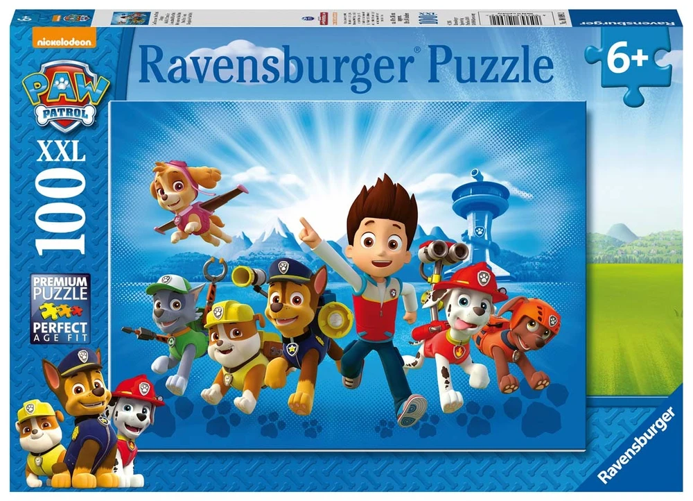 Ravensburger Dėlionė 100 vnt. - Šunyčiai patruliai (PAW Patrol)