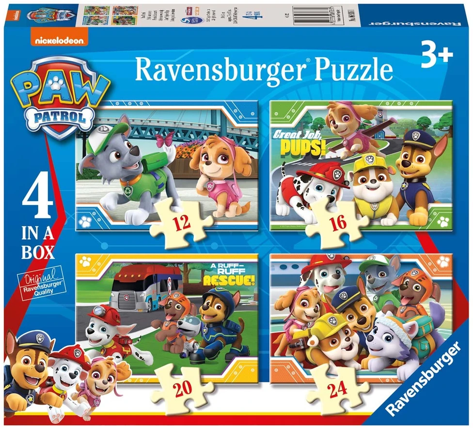 Ravensburger Dėlionė 72 vnt. - Šunyčiai patruliai