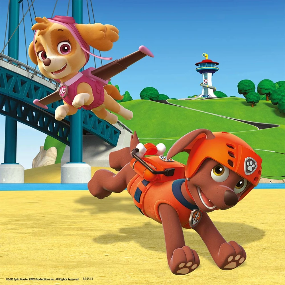 Ravensburger "3 viename" Dėlionė 3x49 vnt. - Šunyčiai patruliai (PAW Patrol)