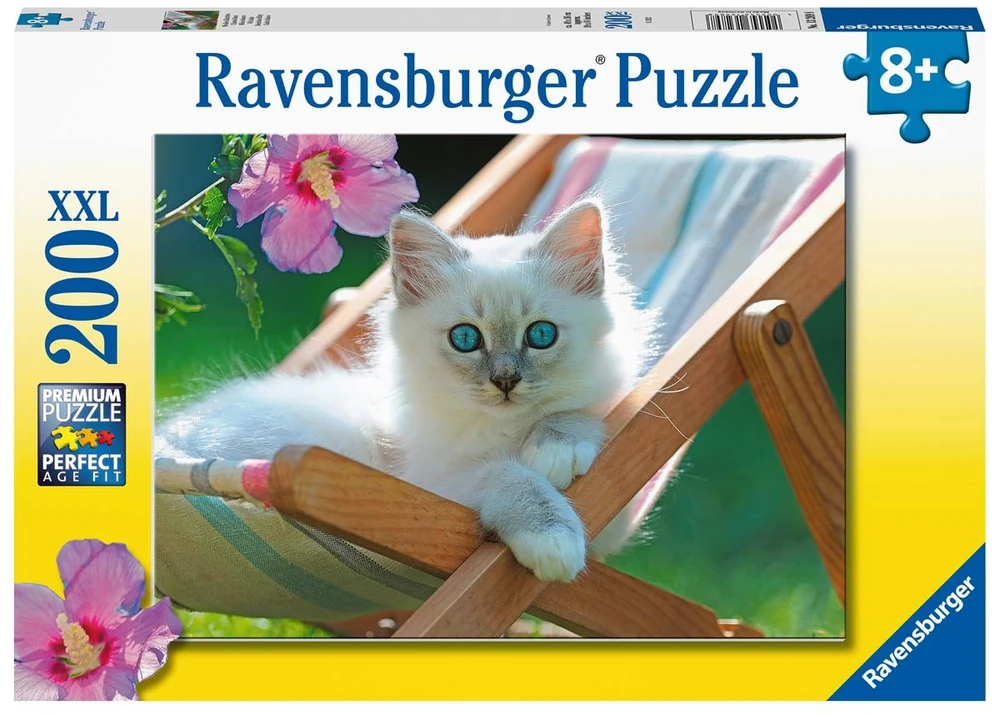 Ravensburger Dėlionė 200 vnt. - Kačiukas