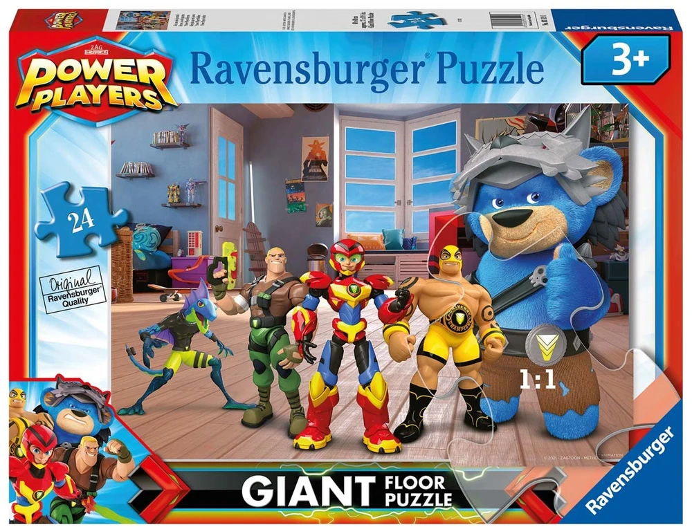 Ravensburger dėlionė 24 vnt. - Power Players