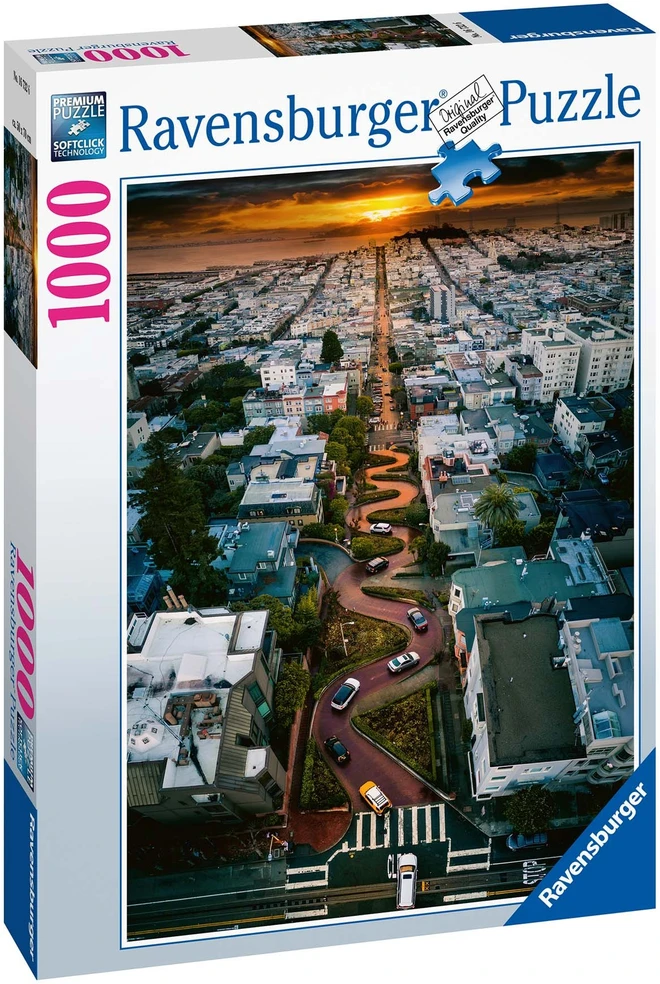 Ravensburger Dėlionė 1000 vnt. - San Franciskas