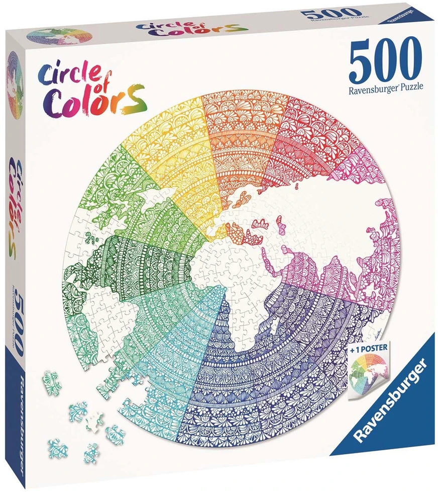 Ravensburger Dėlionė 500 vnt. - Mandala