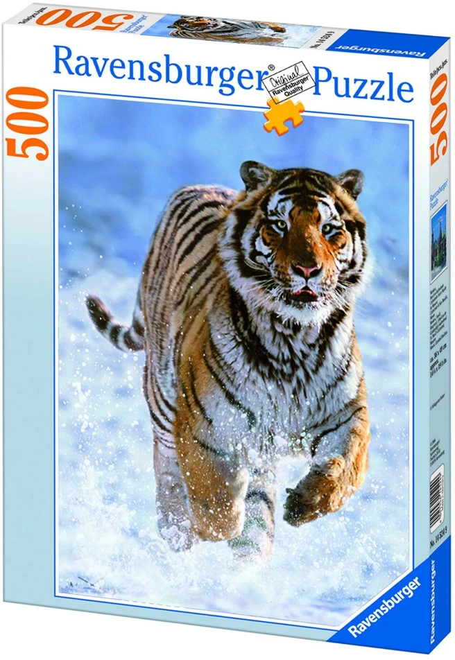 Ravensburger Dėlionė 500 vnt. - Tigras sniege