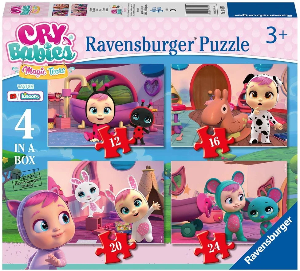 Ravensburger Dėlionė 72 vnt. - Cry Babies Magic Tears